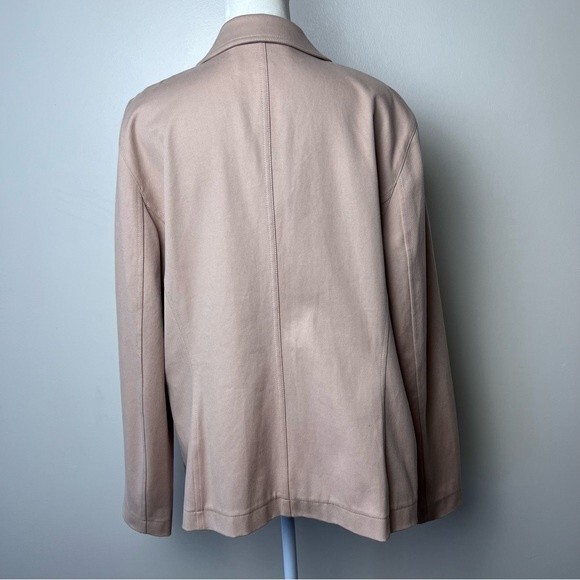 NWT! LAFAYETTE 148 casual cotton two button BLAZER 12 - Picture 2 of 9